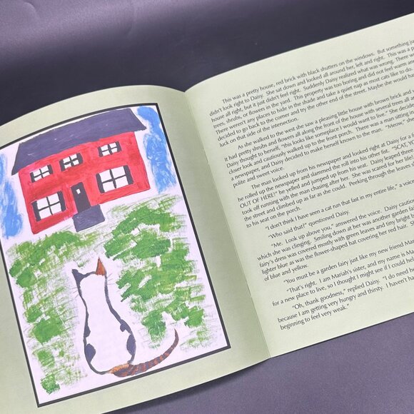 Childrens Book The Cats of Dogwood Lane Linda Thomas Signed Kids Paperback Daisy - Picture 6 of 12